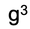 g exponent 3